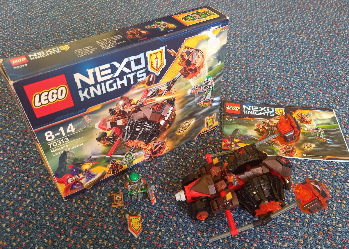 Lego Nexo Knights 70313 - Moltor's Lava Smasher. - 4