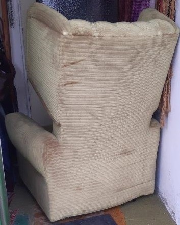 Starší křeslo "Ušák" za 500,- Kč - 4