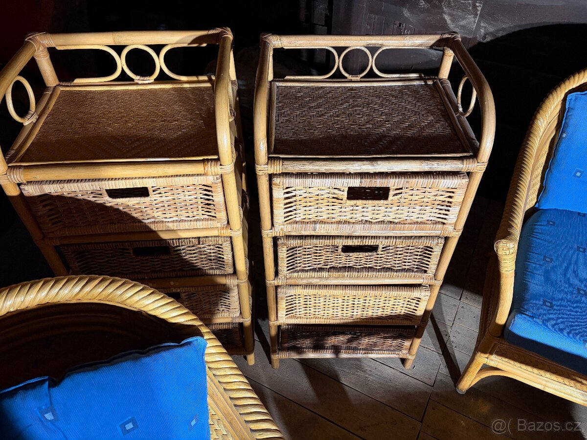 Ratanový set, zachovalý - 4