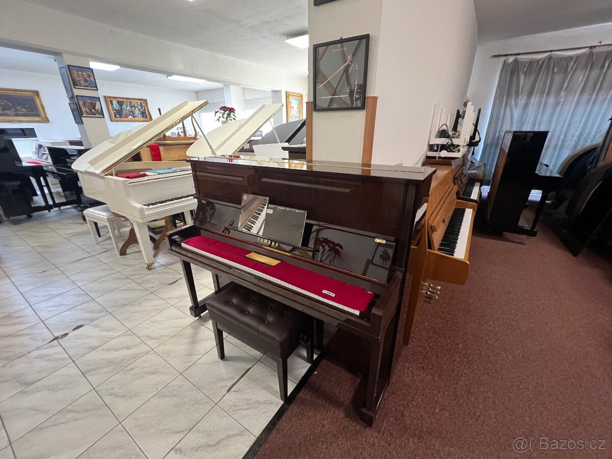 Akustické piano Yamaha U1, made in England se zárukou 5 let. - 4
