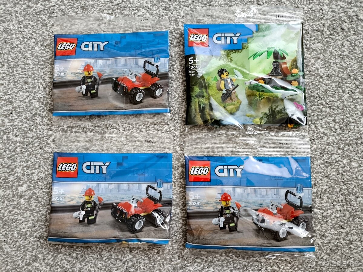 LEGO sáčky různé druhy City, Creator, Minecraft nové - 4
