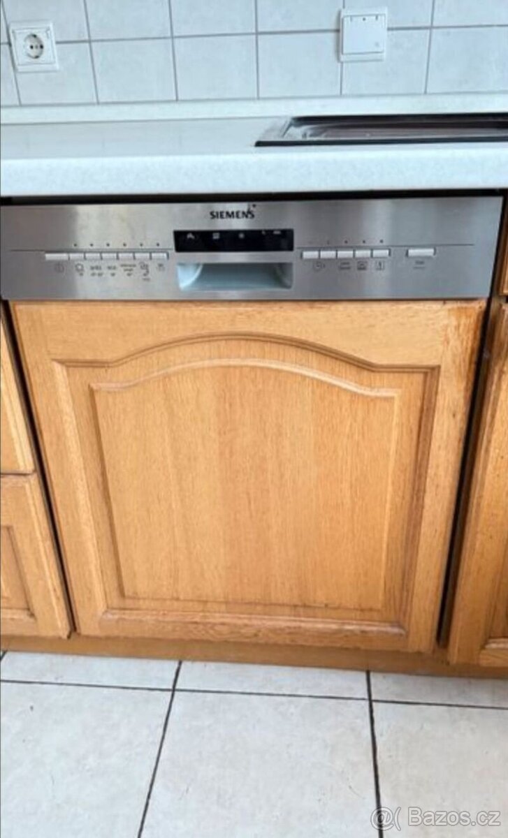 Dubová rustikální linka se sezením,6092 - 4