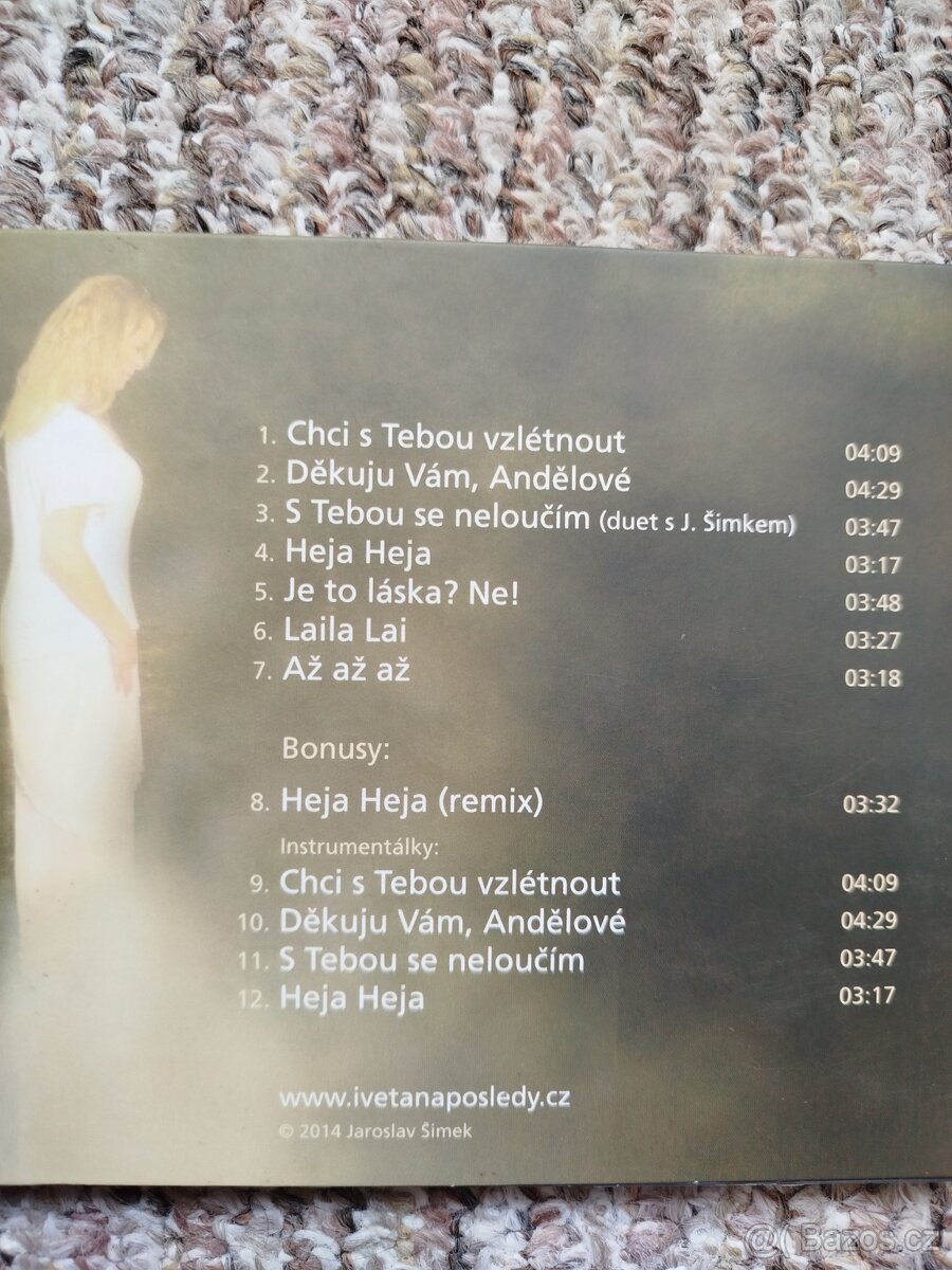 CD Iveta Bartošová - Naposledy - 4