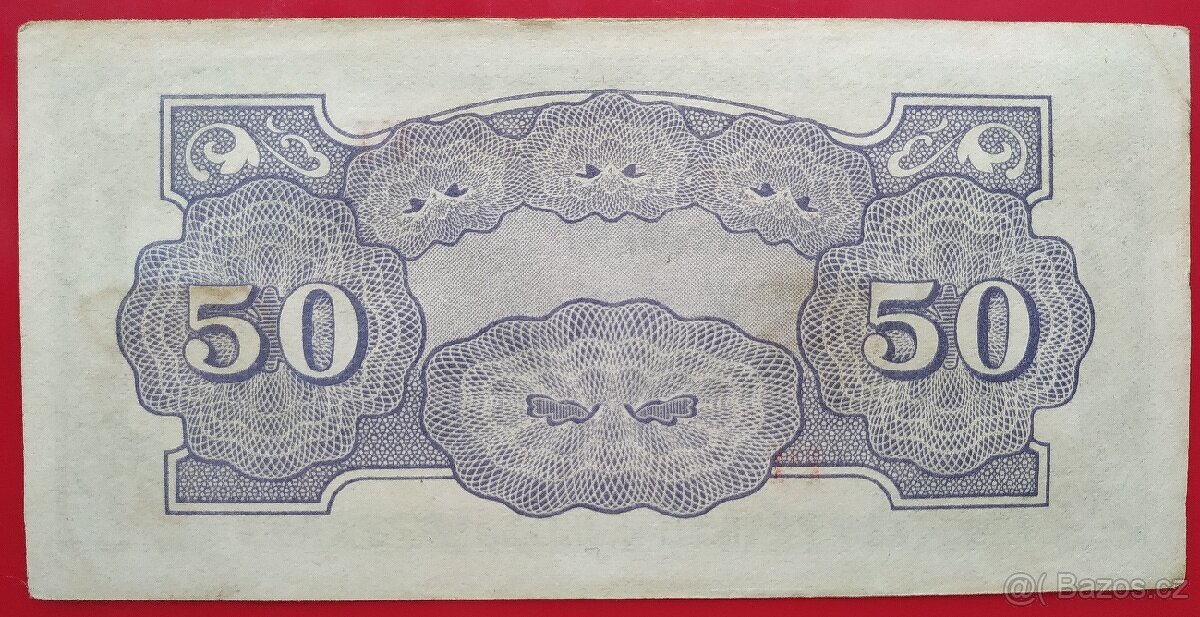 Japonská bankovka-okupace Filipín
- 4