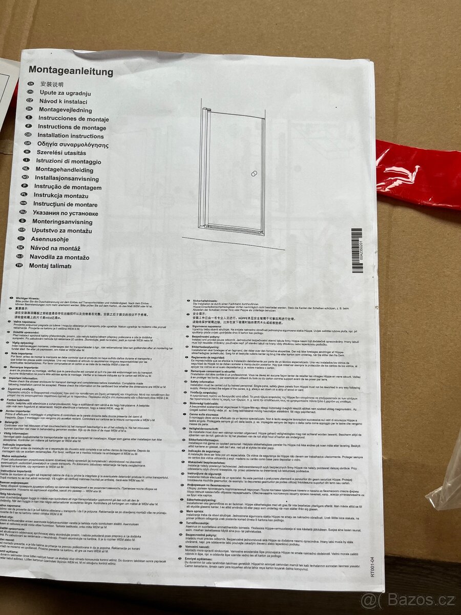 Sprchové dveře 100 cm Huppe Classics 2 - 4