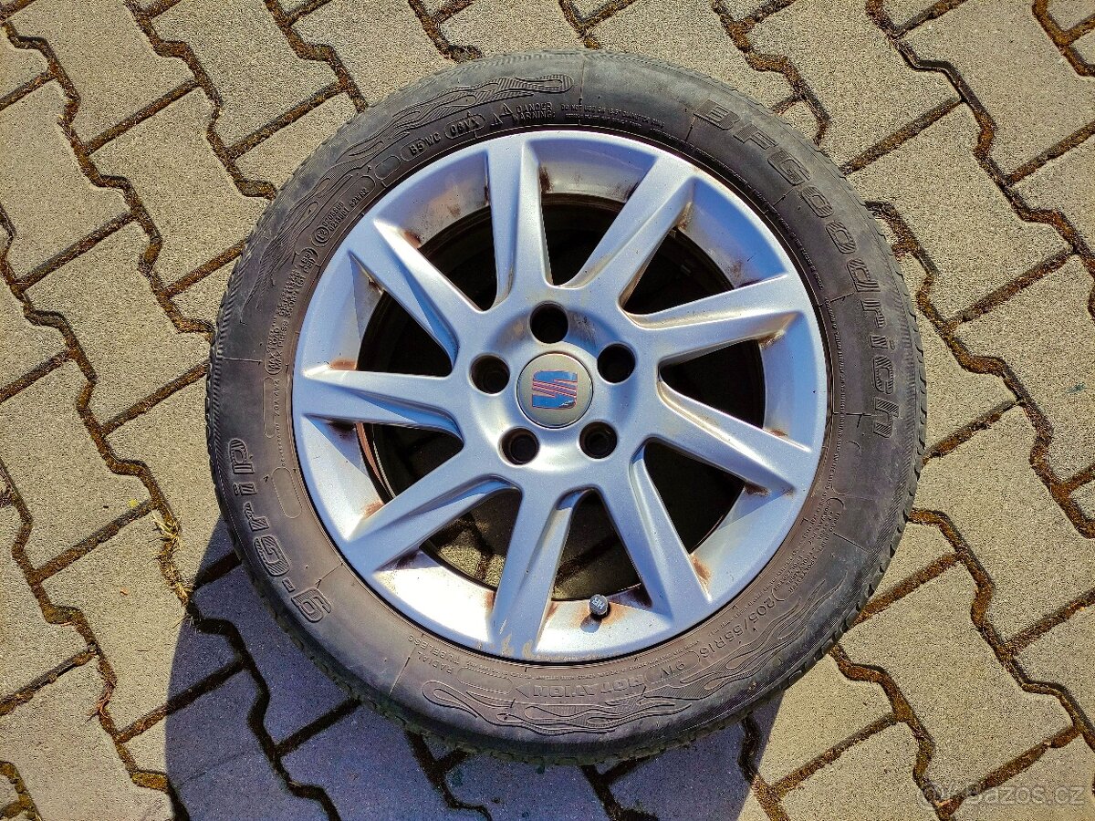 ALU litá kola SEAT 205/55/16 originál SEAT - 4