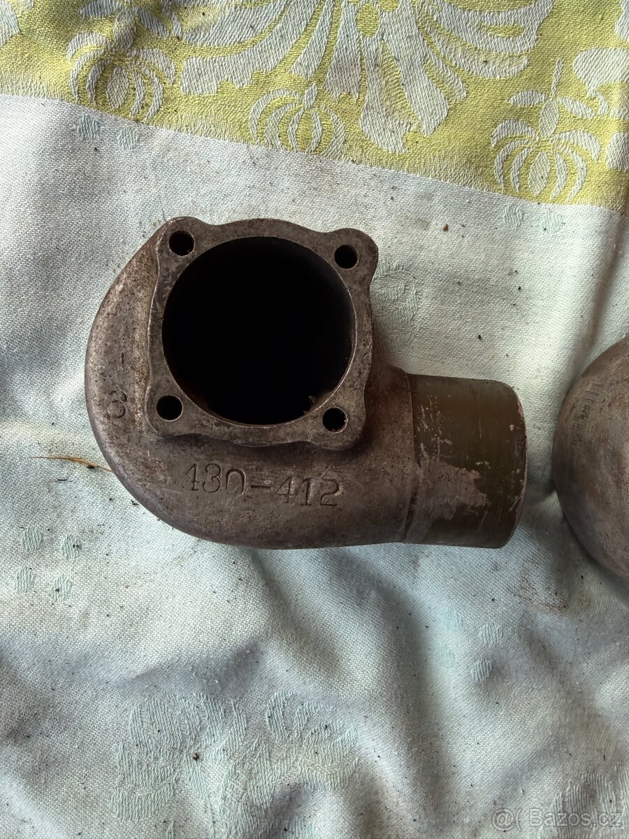 Harley-Davidson WLA - příruba k sání (vojenský) - 4