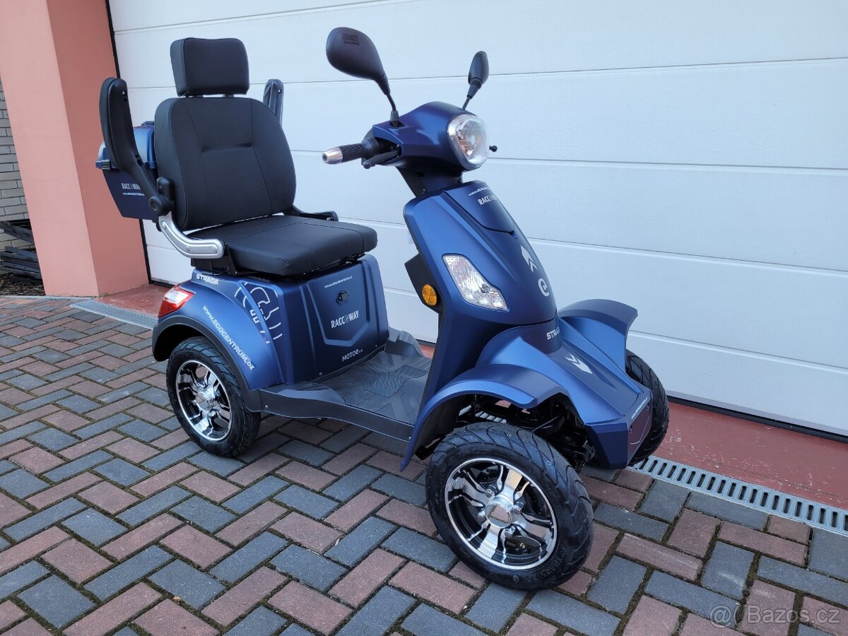 Elektrický čtyřkolový vozík RACCEWAY STRADA - 4