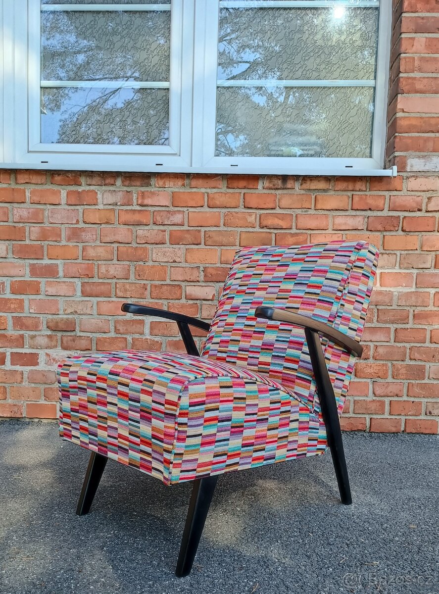 Retro křeslo 60.léta - 4