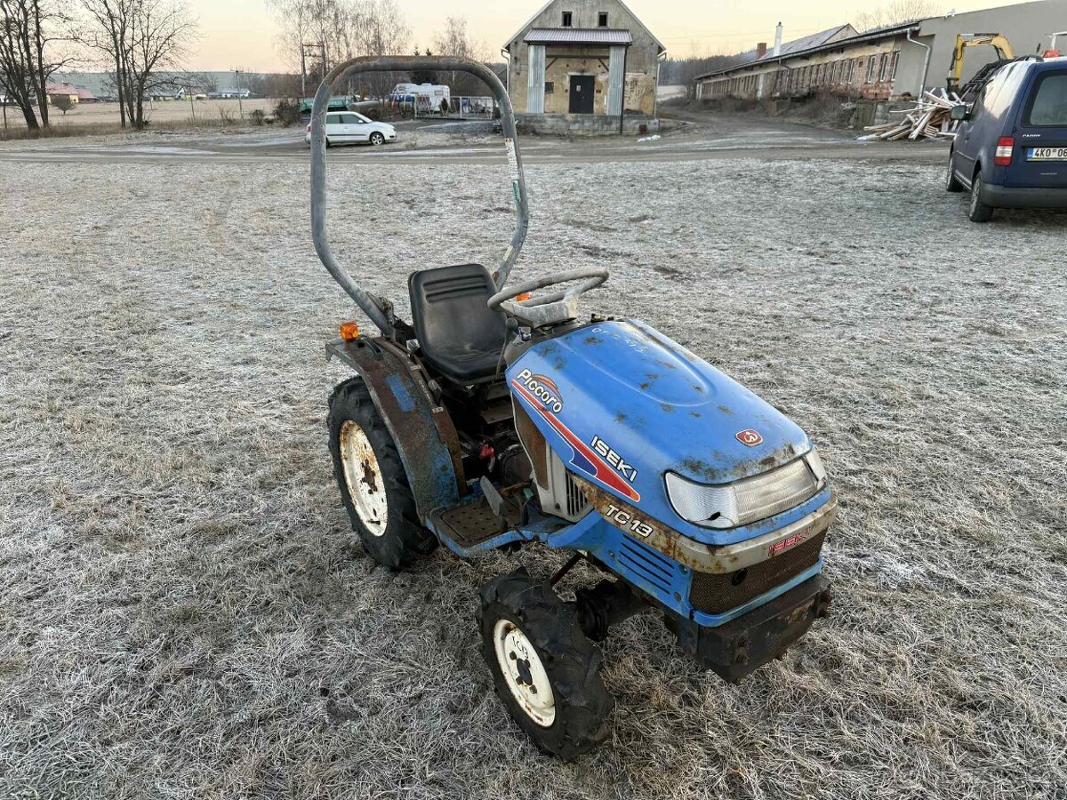 JAPONSKÝ MALOTRAKTOR ISEKI TC13 4X4 - 4