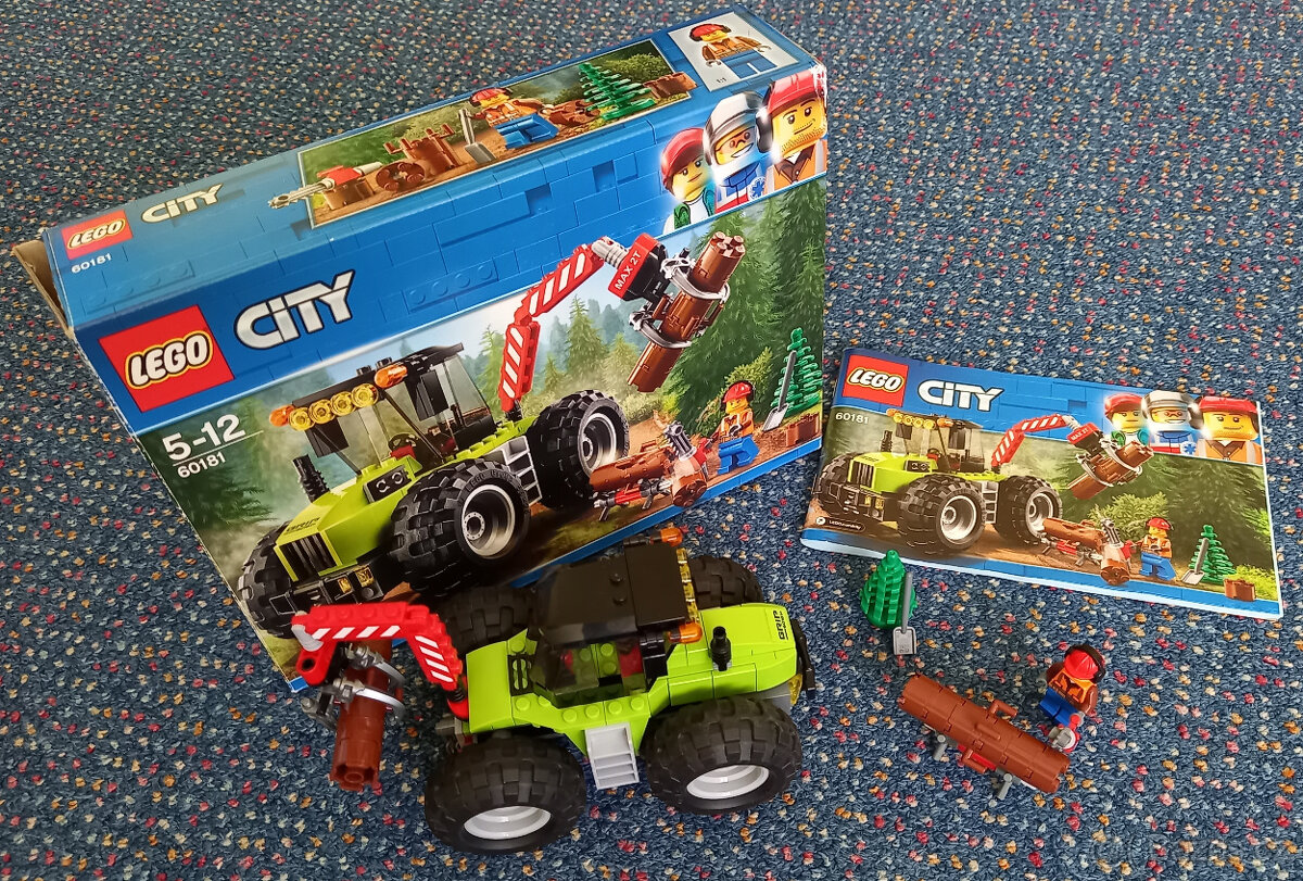 Lego City 60181 - Forest Tractor. - 4
