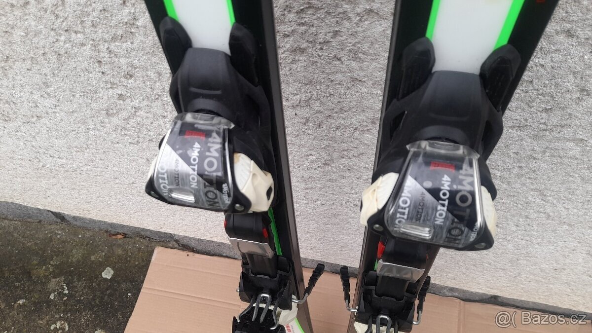 Kvalitní carvingové lyže Völkl 166 cm - 4