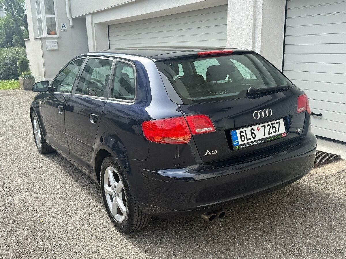 Audi A3 1.8T 118kW 2008 6-RYCHL, 143TKM, NOVÁ STK, L/Z KOLA - 4
