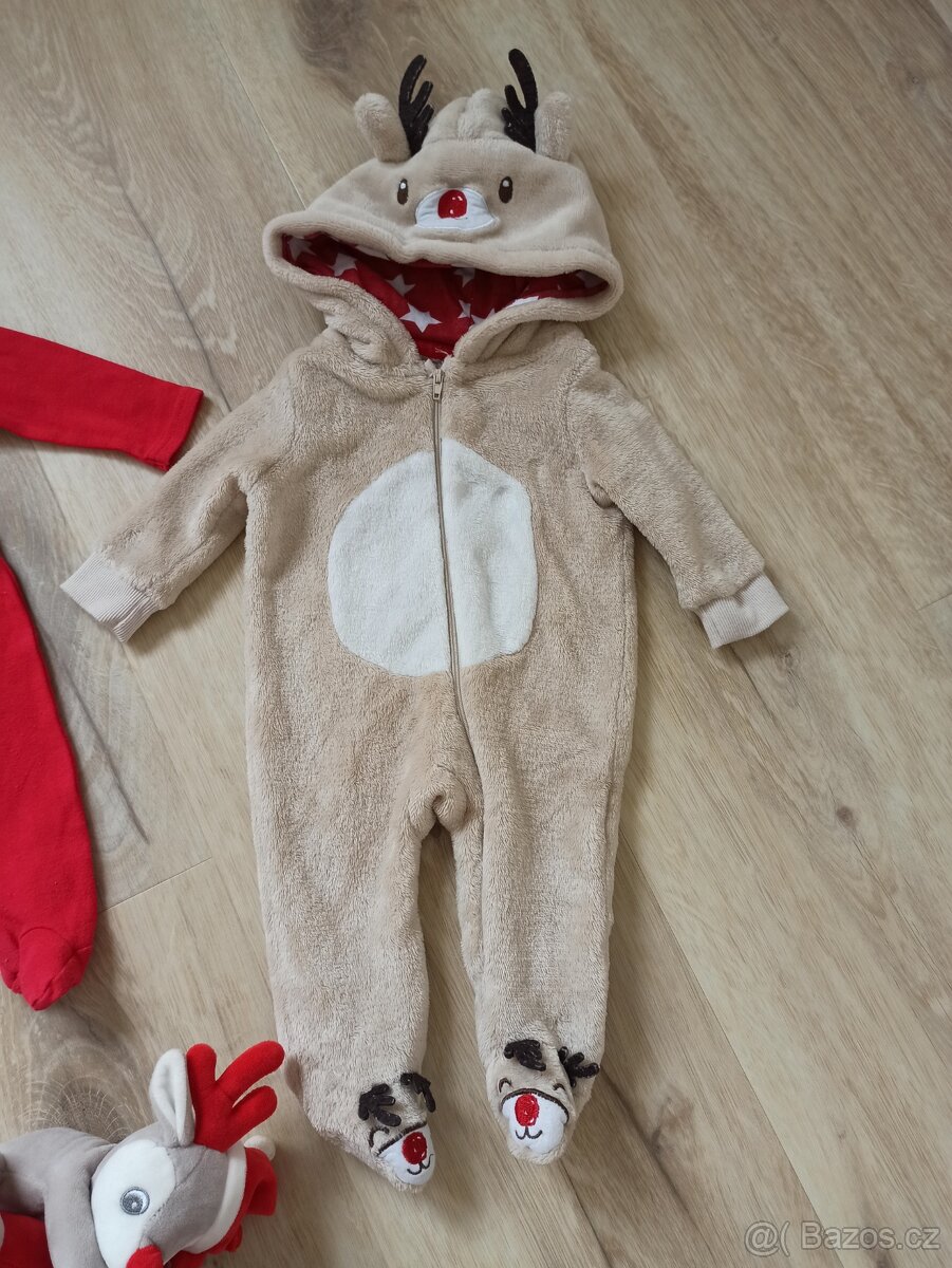 Vánoční set pro miminko - vel.0-3m - 4