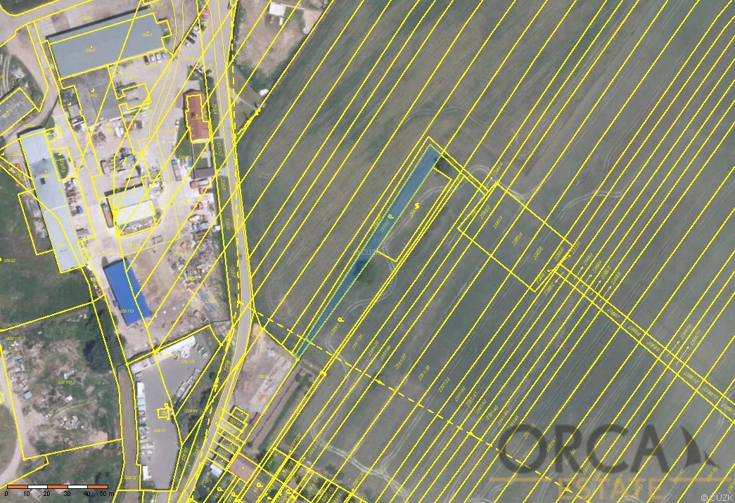 0,9 ha pozemků v k.ú. Hrušky - 4