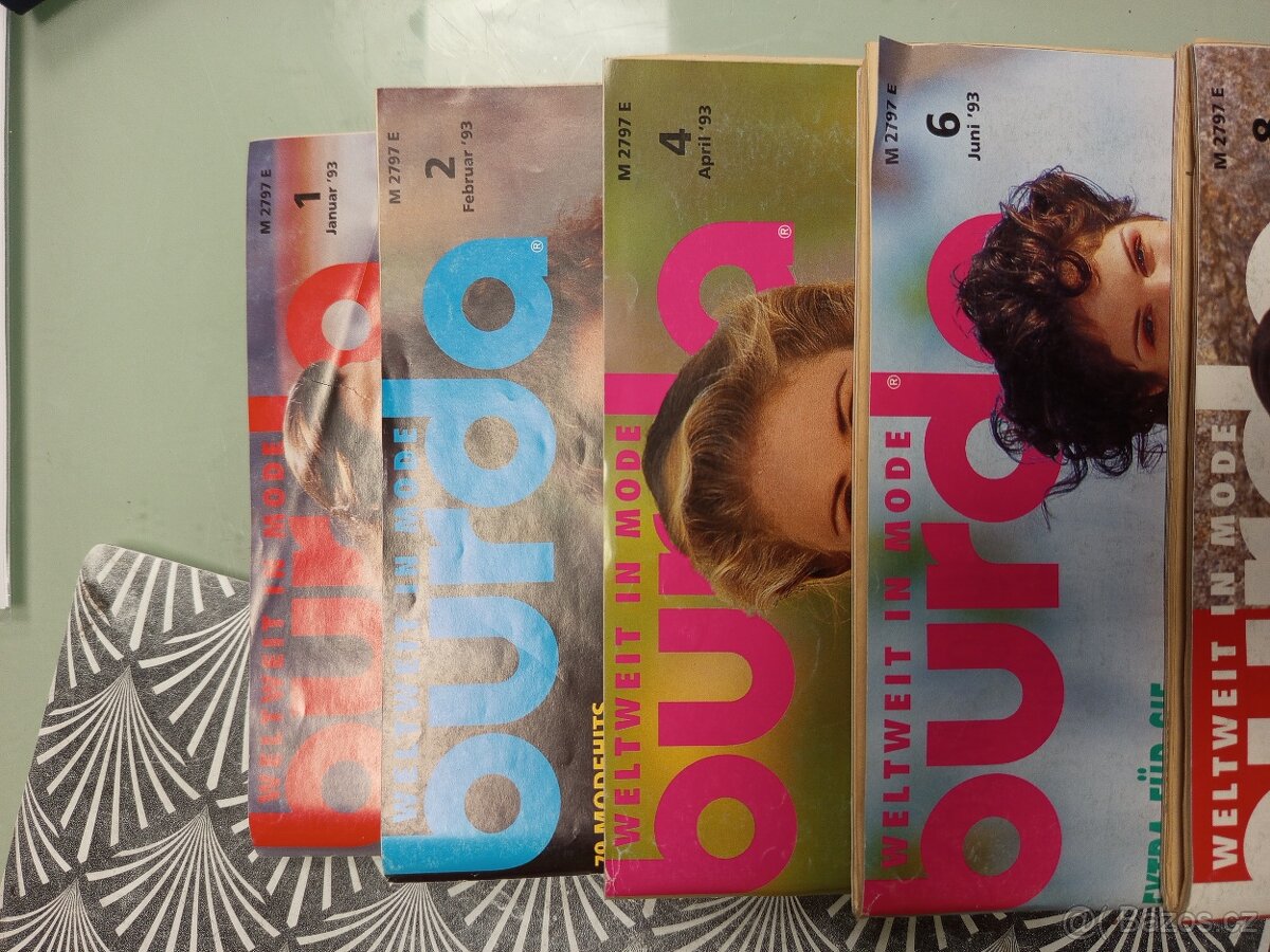 Burdy časopisy o šiti - 4