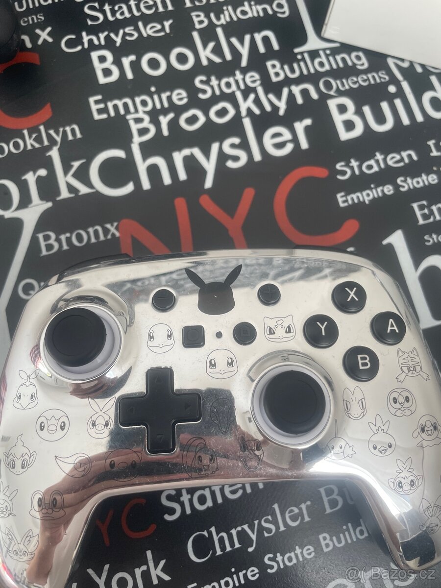Nintendo Switch OLED + hry + Pro Controller + obal - 4