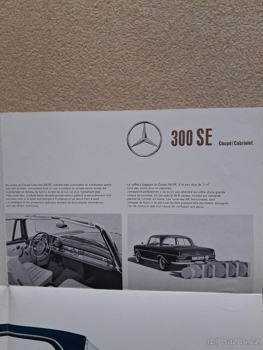 Mercedes 300 SE Coupe/Cabriolet - 4