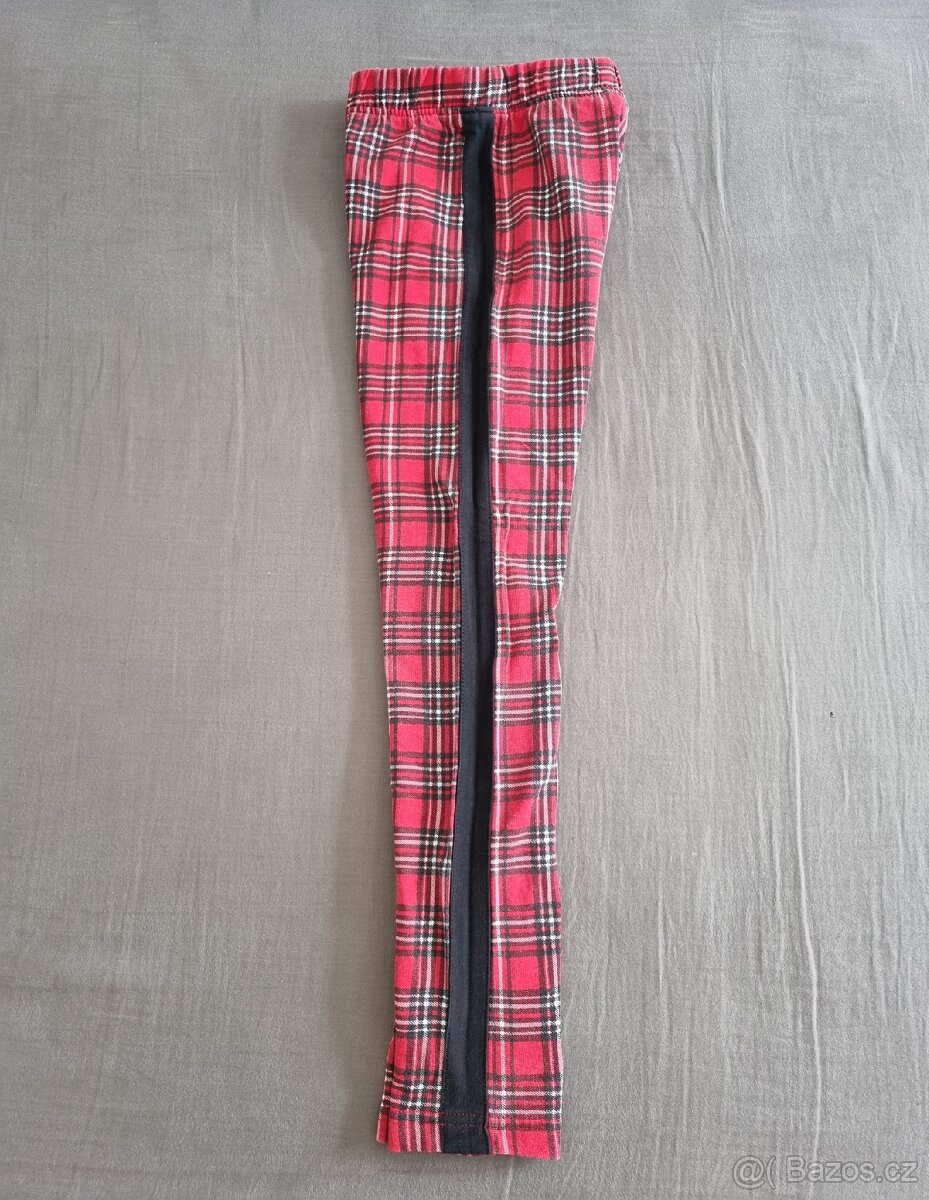 2x kalhoty a leginy vel. 134 - 4