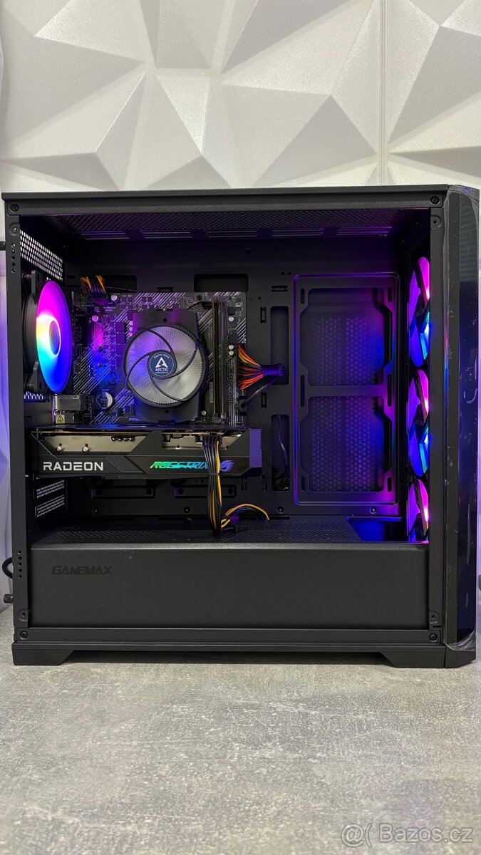 Herní PC RYZEN 5 5500 / RX 6600 XT / DDR4 16GB / 1TB m.2 - 4