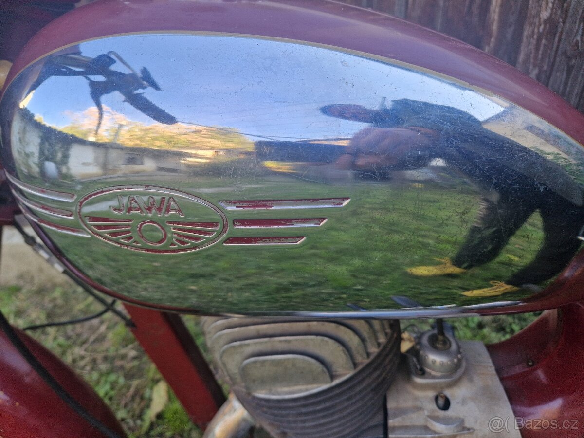 Parina Jawa 250 typ 559 rv 67 platne doklady biele spz - 4