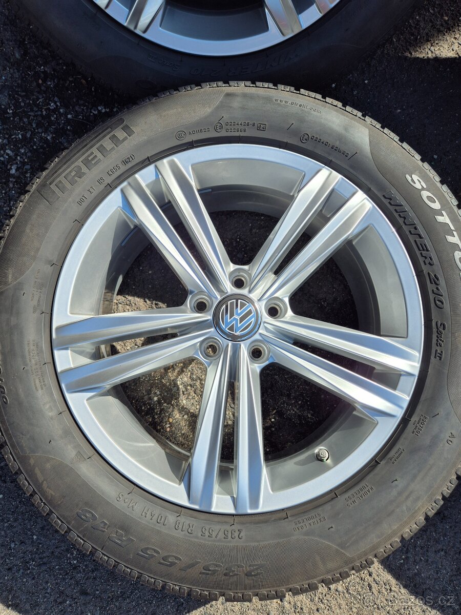 5x112 r18 Originál Vw Tiguan,Kodiag zimni pneu - 4