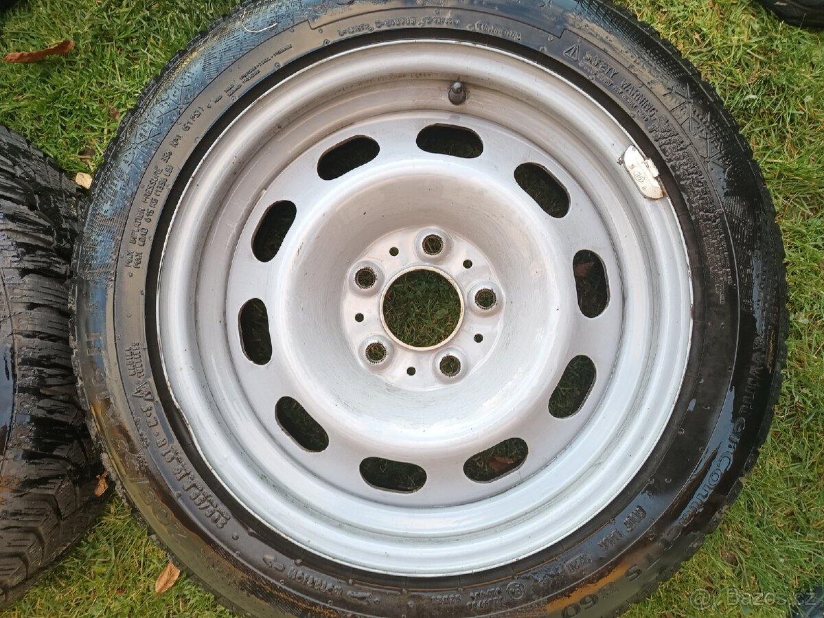 BMW 5x120 R16, zimní Conti 205/55 R16 - 4