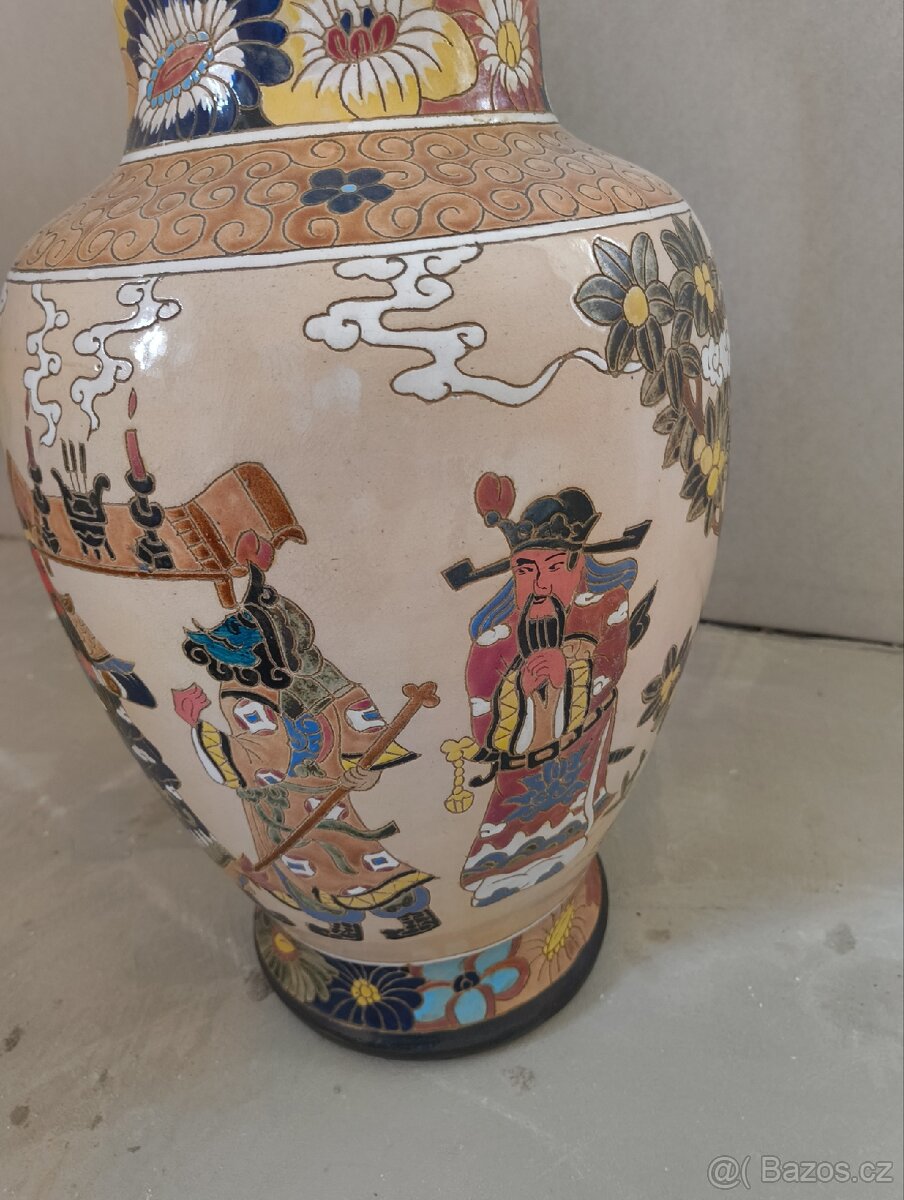 Velká čínská váza 68cm - 4