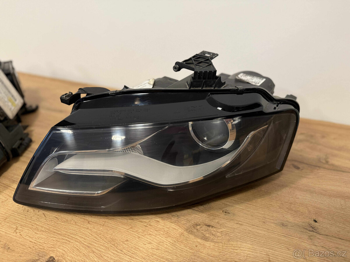 Originál světlomety Audi A4 B8 – 8K0941029C (levý) + 8K09410 - 4