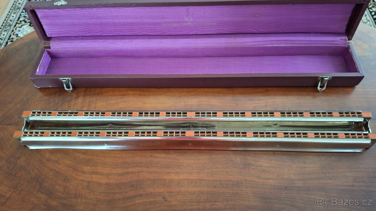 Sada profesionálních foukacích harmonik - 4