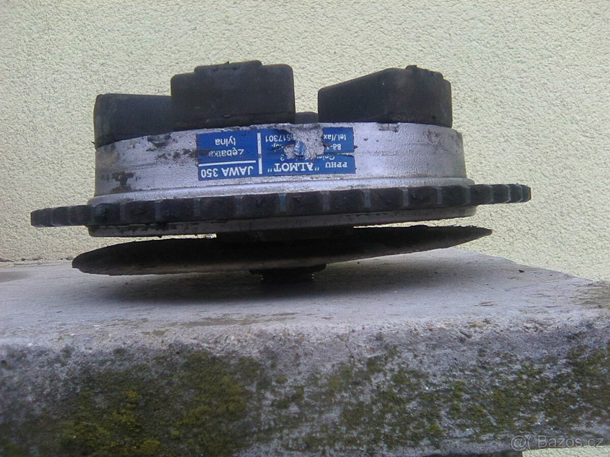 Jawa 350/632/634/638/639/640 ND-rozeta,kryty řetězu,z. brzda - 4