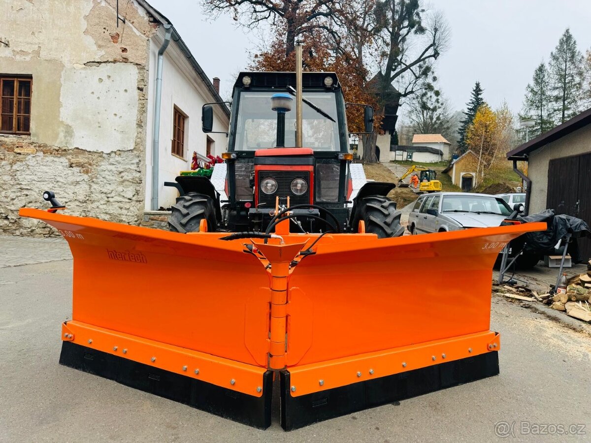 šípový pluh na sníh . - 4