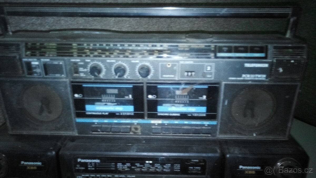 Retro kazeťáky Telefunken,Panasonic - 4