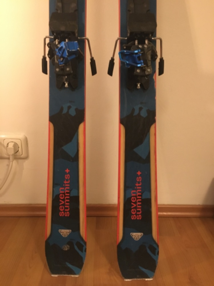 Skialpovy set Dynafit lyze a vazani - 4