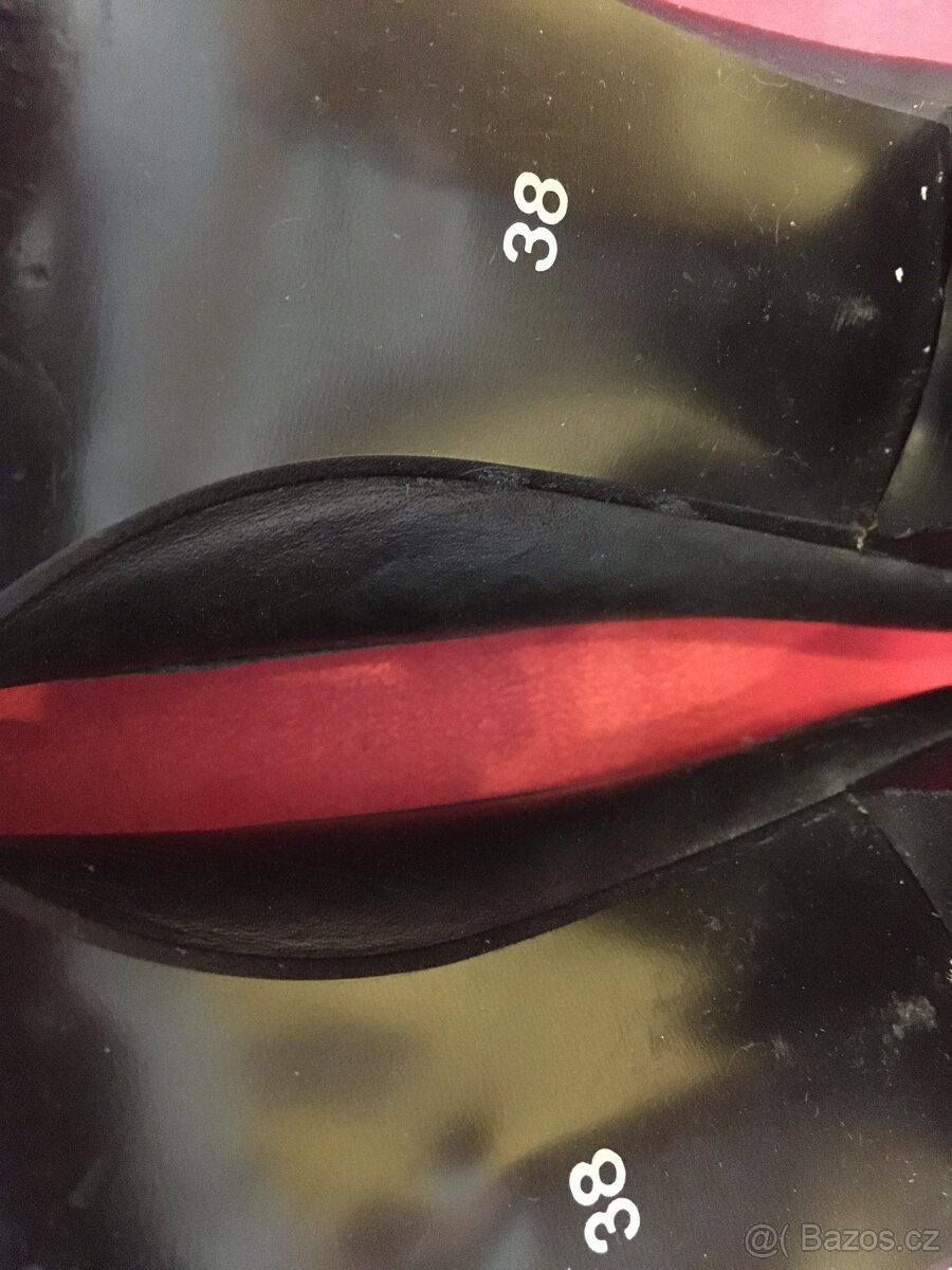 Černé lodičky, vel. 38 - 4