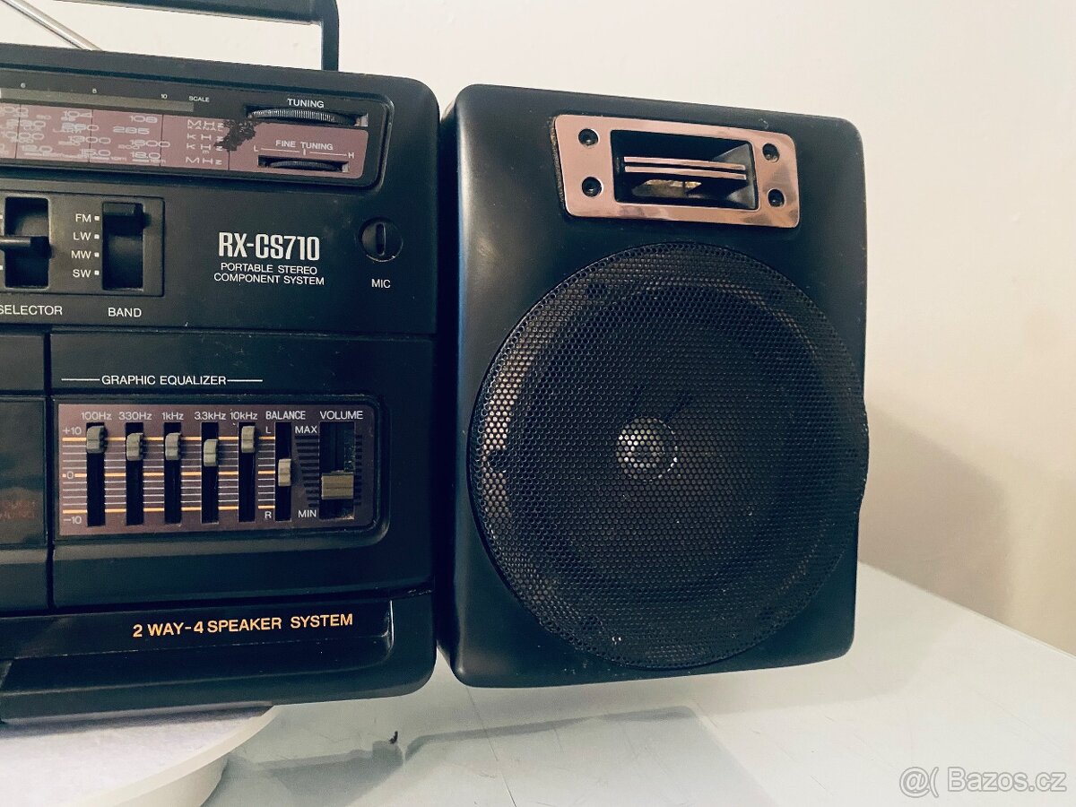 Radiomagnetofon Panasonic RX-CS 710, rok 1991 - 4