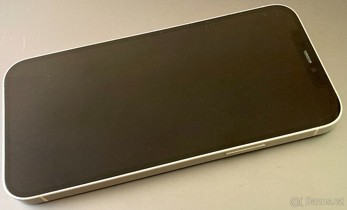 iPhone 12 128GB White, bat. 90%, záruka - 4