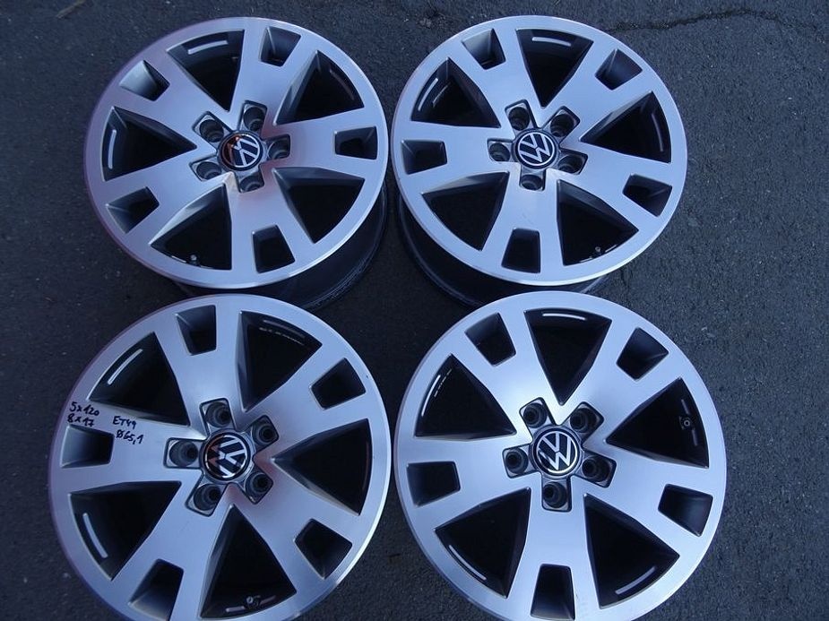Alu disky na Transporter T5, T6, 17", 5x120,ET 49,šíře 8J
