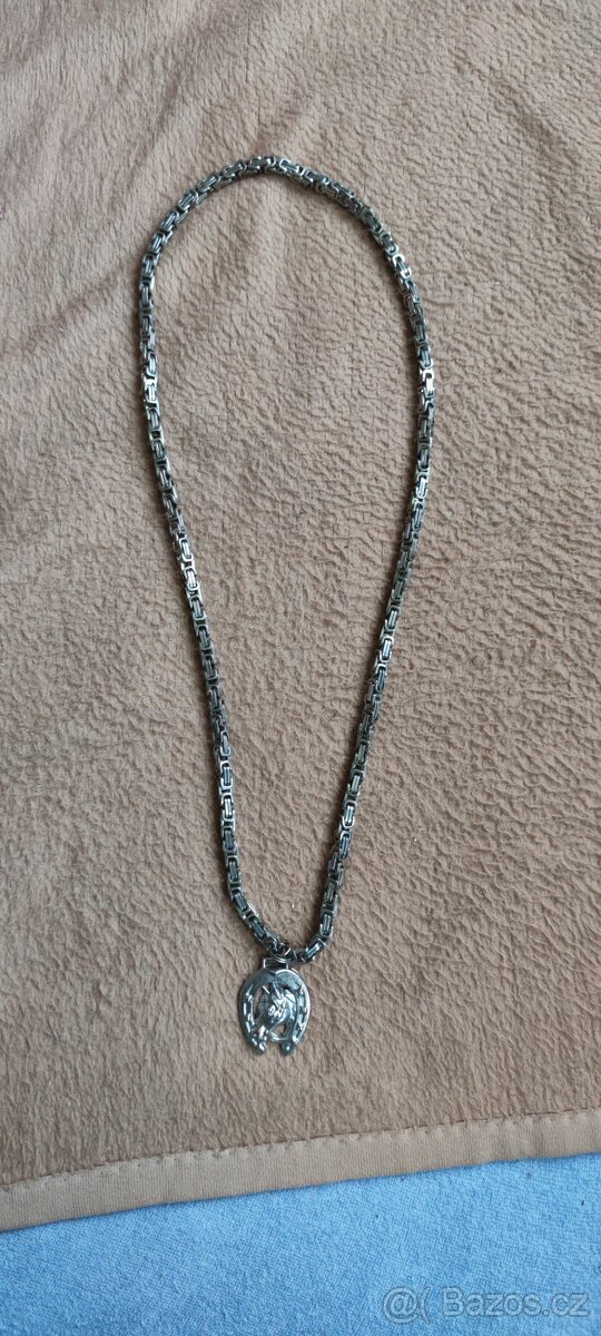 Řetízek s podkovou - 4