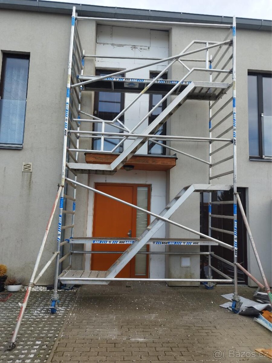 Pronájem hliníkové lešení - 4