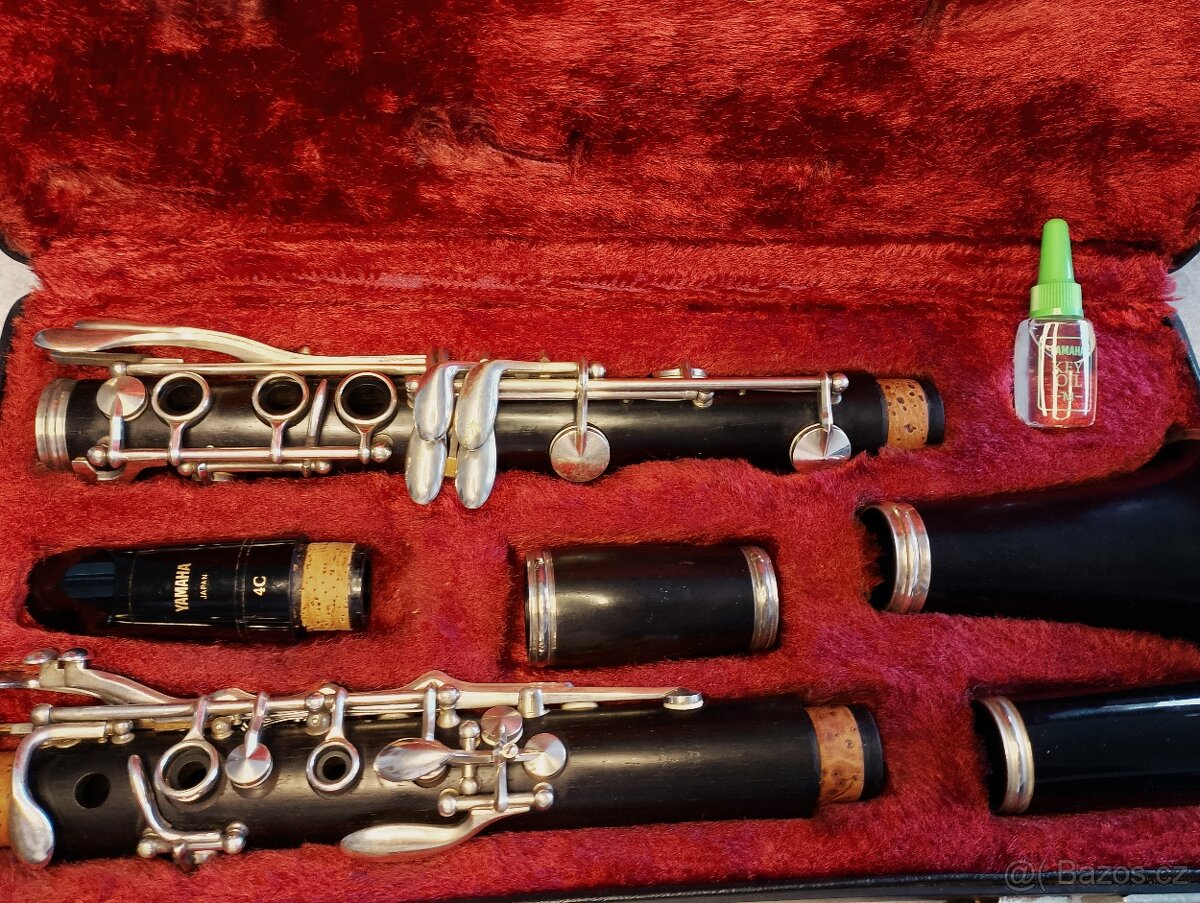 Klarinet (dřevěná )Yamaha - 4