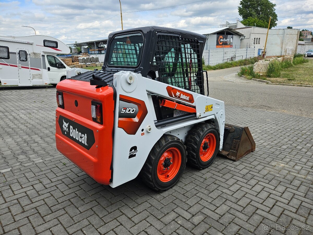 Smykem řízený nakladač Bobcat S100 rok 2024 - 4