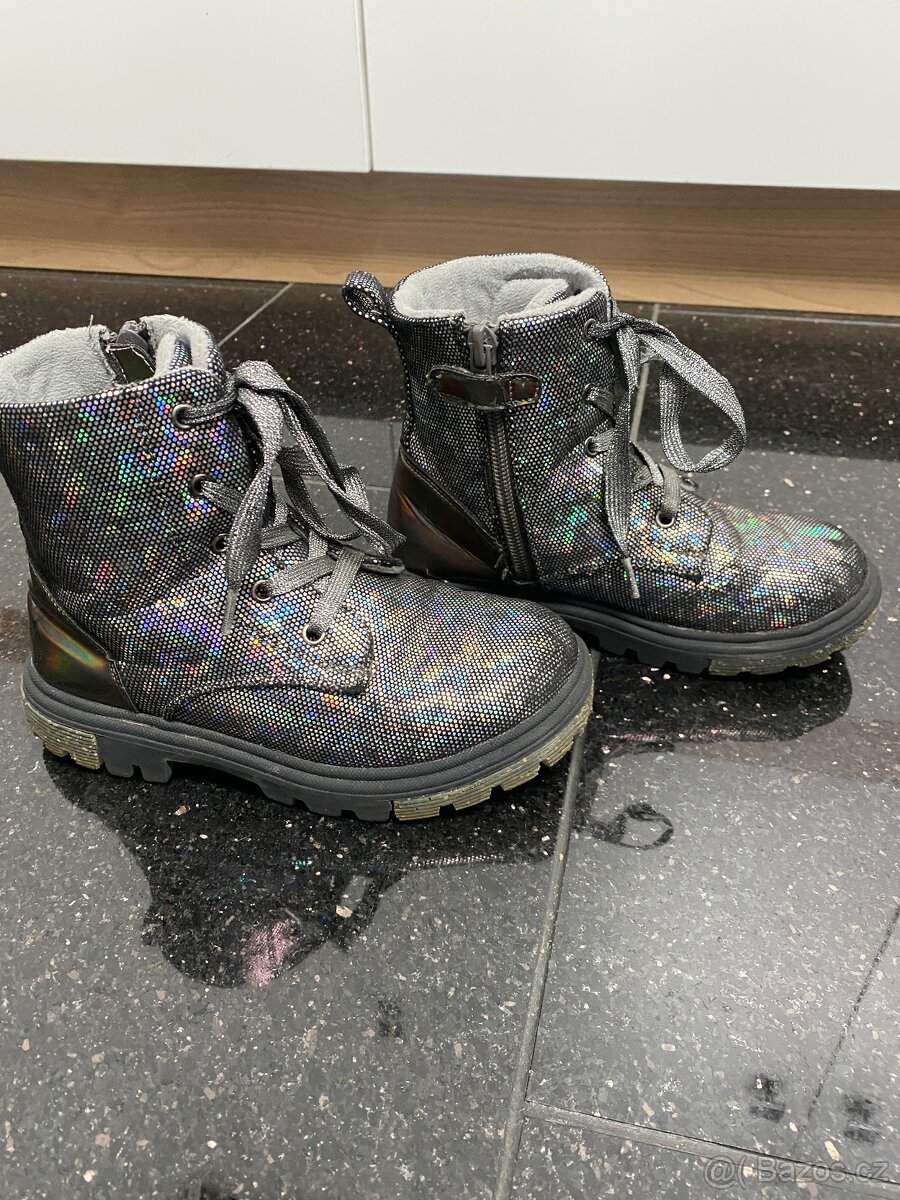 Dívčí kotníkové boty - 4