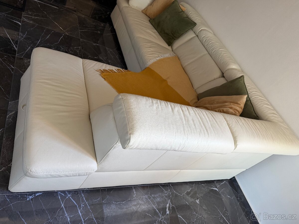 Kožená sedací souprava - 4