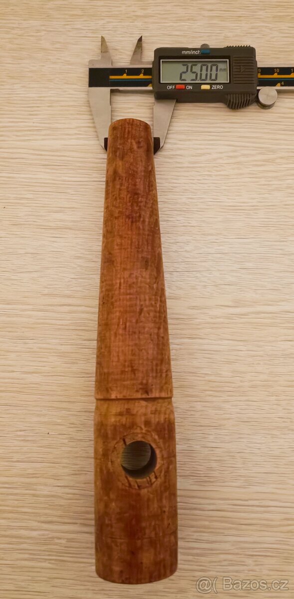 starožitná dřevěná pípa - 4