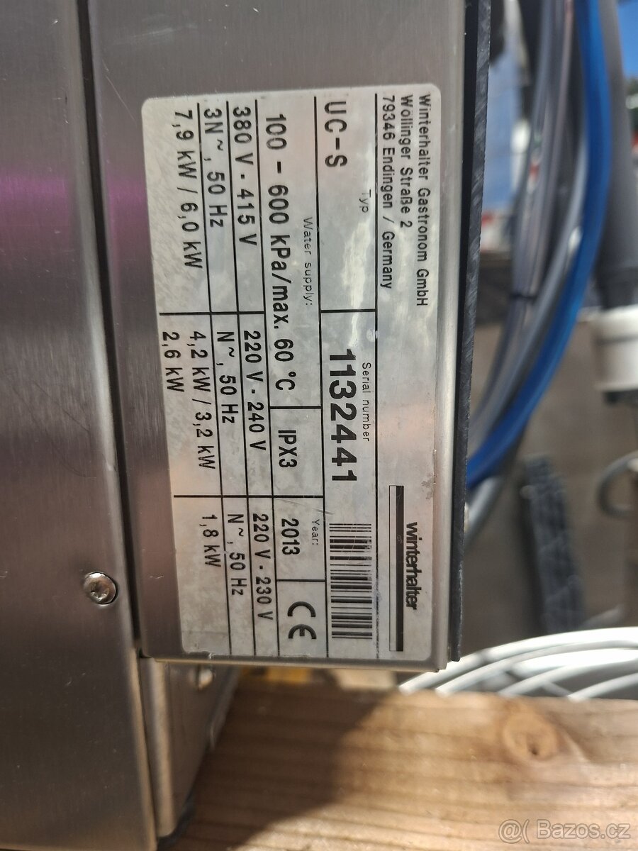 Myčka UC-S Winterhalter / 250153 - 4