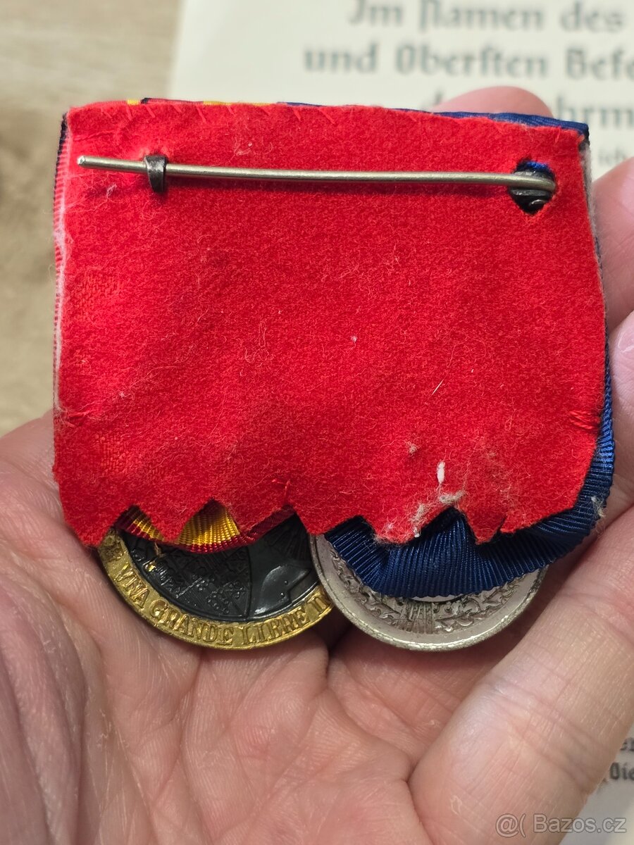 Medailová lišta - Legion Kondor - 4