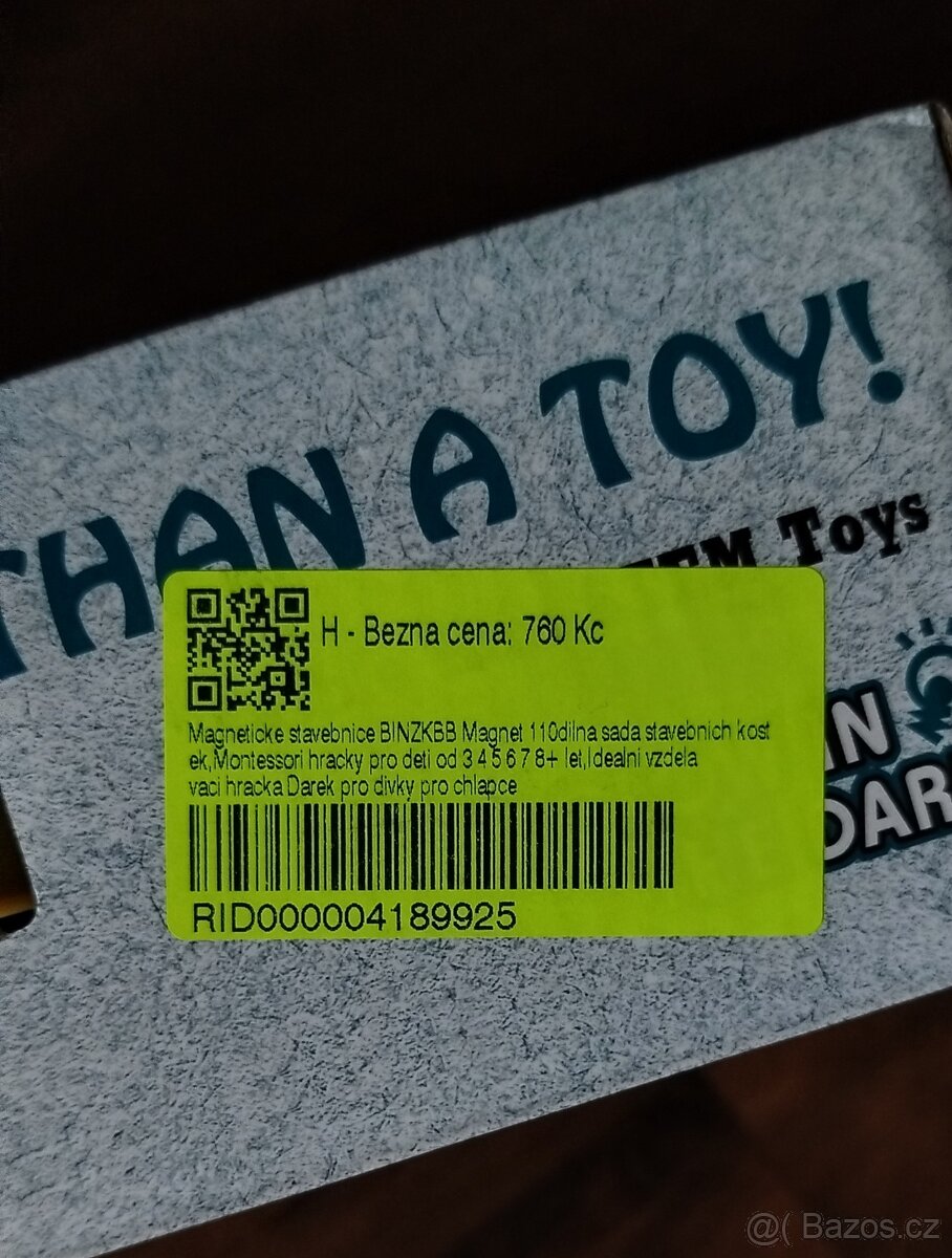 Svítící magnetická kuličková dráha - Nová - 4