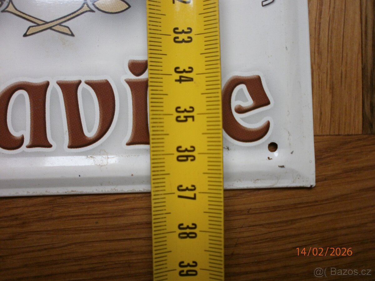 Plechová cedule - 4