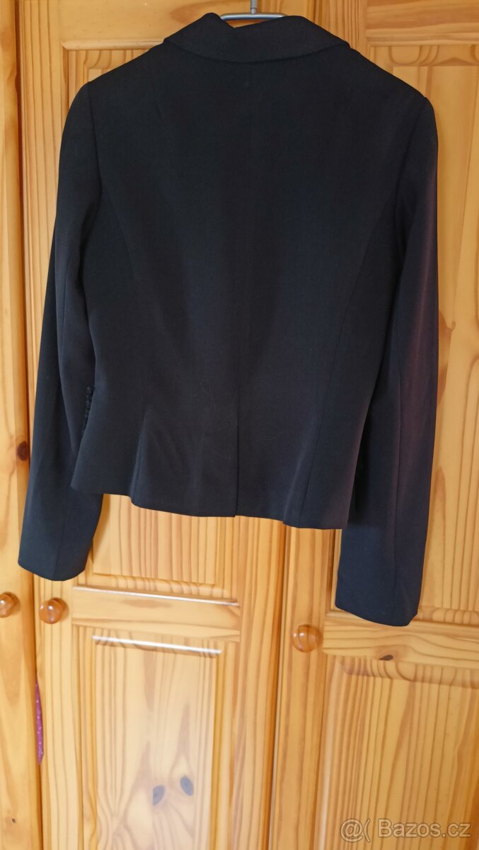 Dámské černé sako, vel. M - 4